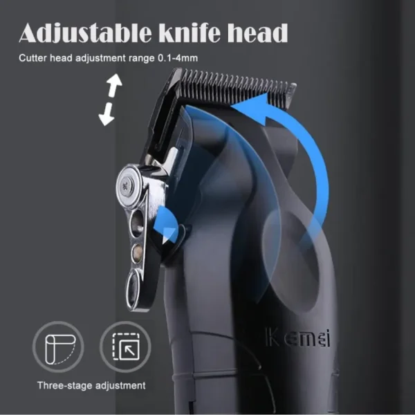 KEMEI HAIR CLIPPER - Image 2