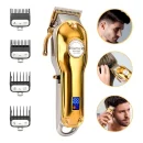 Kemei 1986 Metal Professional Cordless Clipper Hair Trimmer