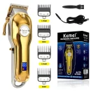 Kemei 1986 Metal Professional Cordless Clipper Hair Trimmer