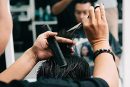 Professional barber scissors